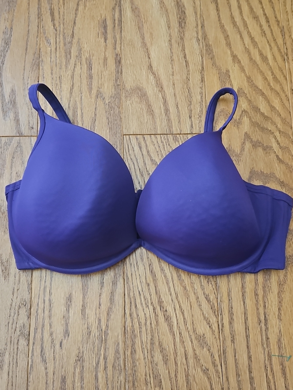 Cacique Lane Bryant Purple Smooth Full Coverage Underwire Bra 42DD